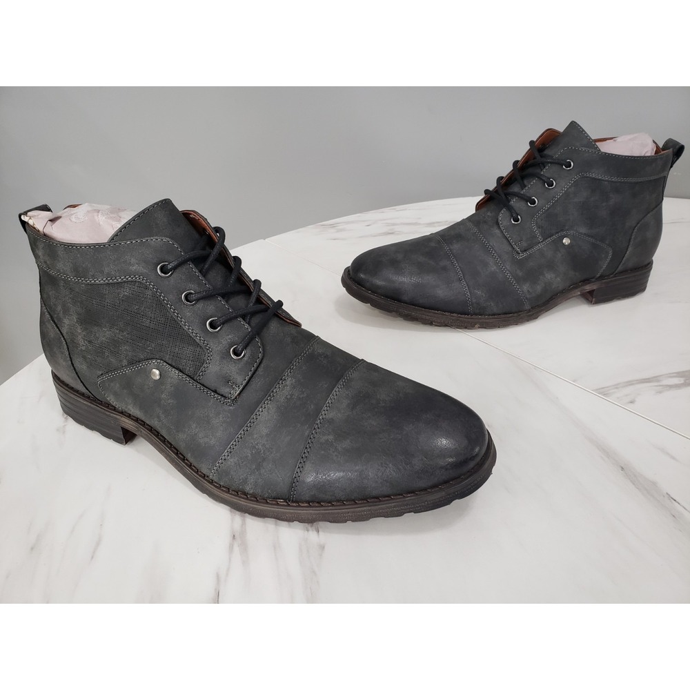 NEW - SIZE 11 - Ferro Aldo BLAINE Men's Ankle Dress Casual Chukka Zipper Boots‎